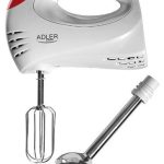 Mikseri un blenderi Adler  Mixer AD 4212 Hand Mixer, 300 W, Number of speeds 5, Turbo mode, White 