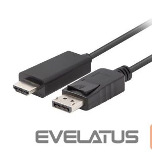 Monitoru piederums Lanberg  HDMI Cable, 5 m 4K/30Hz, Black 