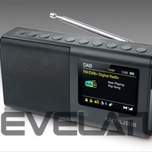 Interaktīvs risinājums Muse  Portable Radio M-117 DB Portable, Black, FM, DAB/DAB+ 