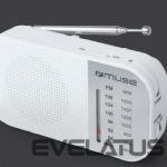 Interaktīvs risinājums Muse  M-025 RW, Portable radio, White 