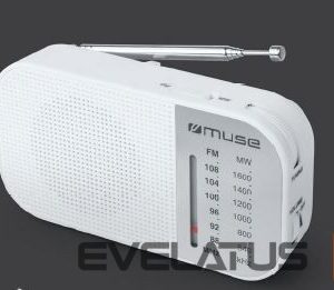 Interaktīvs risinājums Muse  M-025 RW, Portable radio, White 