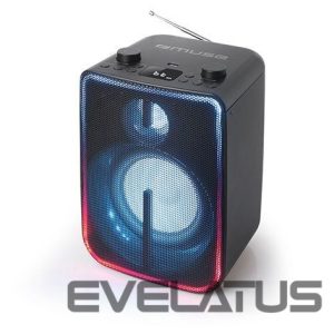 Skaļruņi Muse  Bluetooth Party Box Speaker with Battery M-1802DJ 60 W, Wireless connection, Black, Bluetooth 