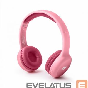 Vadu austiņas Muse  Bluetooth Stereo Kids Headphones M-215BTP Over-Ear, Wireless, Pink 