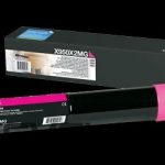 Aksesuāri un izejmateriāli LEXMARK  X950X2MG Cartridge, Magenta, 22000 pages 