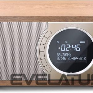 Interaktīvs risinājums Sharp  DR-450(BR) Digital Radio, FM/DAB/DAB+, Bluetooth 4.2, Alarm function, Brown 