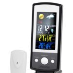 Cita mazā sadzīves tehnika Mesko  MS 1177 Weather station, Black, Colorful Digital Display 