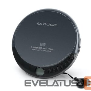 Mp3 atskaņotājs Muse  Portable CD/MP3 Player With Anti-shock M-900 DM  Black 