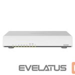Rūteris QNAP  Dual bandRouter QHora-301W 802.11ax, Ethernet LAN (RJ-45) ports 6, Mesh Support Yes, MU-MiMO Yes, No mobile broadband, Antenna type Internal 