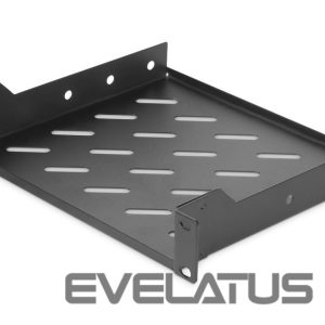 Citas preces Digitus  1U fixed shelf  DN-10-TRAY-2-B Black 