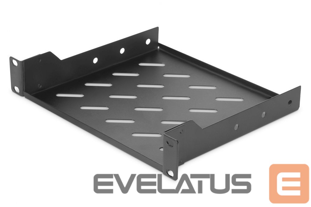 Citas preces Digitus 1U fixed shelf DN-10-TRAY-2-B Black
