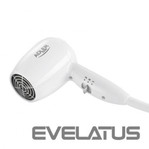 Veselības aizsardzība Adler  Hair dryer for hotel and swimming pool AD 2252	 1600 W, Number of temperature settings 2, White 