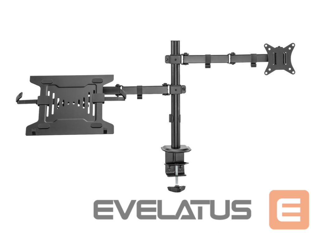 TV kronšteini Digitus Universal Monitor Mount with Notebook Holder