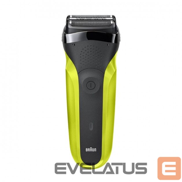 Skuveklis Braun Shaver 300s Operating time (max) 30 min Black/Green