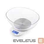 Virtuvinės svarstyklės ETA  Kitchen scale with a bowl 577090000 Mari Graduation 1 g Display type LCD White 
