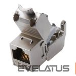 Parveidotājs Digitus  CAT 6A Keystone Module, shielded, toolfree Modul 