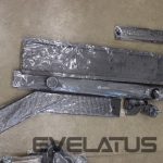 TV kronšteini EDBAK  SALE OUT.  TR18 60-98 " Trolleys & Stands Maximum weight (capacity) 80 kg DAMAGED PACKAGING, SCARTCHES Black 
