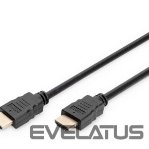 Monitoru piederums Digitus  HDMI Premium High Speed Connection Cable HDMI to HDMI 3 m 