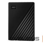 Cietais disks HDD Western Digital  WD My Passport 1TB portable HDD Black 
