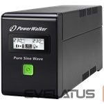 Elektroenerģijas sadale un vadība Power walker  POWERWALK VI 600 SW FR  UPS 