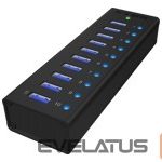 Kabelis Icy box  ICYBOX IB-AC6110 IcyBox 10 x Port USB 3. 