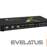 Datoru piederumi Techly  028702  4-port HDMI/USB KVM 