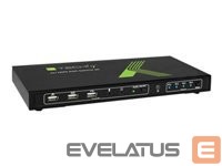 Datoru piederumi Techly  028702  4-port HDMI/USB KVM 