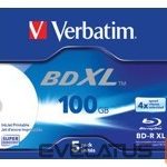 Optiskās matrica Verbatim  BluRay BD-R XL 100GB 5pc 