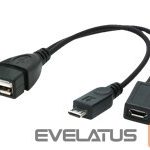 Kabelis Gembird  A-OTG-AFBM-04 cable USB 