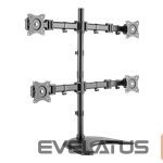 Monitoru piederums Assman electronic  DIGITUS quad display stand desk 