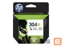 Aksesuāri un izejmateriāli HP  HP 304XL Tri-color Ink Cartridge 