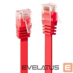Nevadāms centrmezgls LINDY  CABLE CAT6 U/UTP 5M/RED 47514 