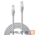 Nevadāms centrmezgls LINDY  CABLE CAT6 U/UTP 5M/GREY 48005 