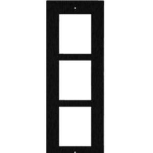 Serveru  - Citi piederumi 2N  ENTRY PANEL 3MOD. FLUSH FRAME/BLACK/ IP VERSO 9155013B 