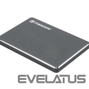 Cietais disks HDD Transcend  External HDD||StoreJet|1TB|USB 3.1|Colour Iron Grey|TS1TSJ25C3N 