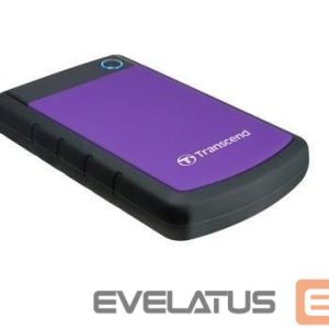 Cietais disks HDD Transcend  External HDD||StoreJet|4TB|USB 3.0|Colour Purple|TS4TSJ25H3P 