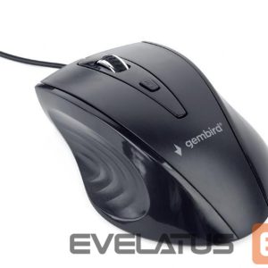 Datora pele Gembird  MOUSE USB OPTICAL/BLACK MUS-4B-02 