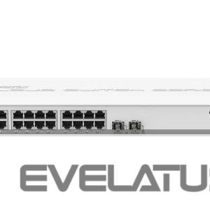 Nevadāms centrmezgls Mikrotik  NET SWITCH 24PORT 1000M 2SFP+/CSS326-24G-2S+RM 