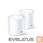 Rūteris TP-Link  Wireless Router||Wireless Router|2-pack|3000 Mbps|Mesh|IEEE 802.11a|IEEE 802.11n|IEEE 802.11ac|IEEE 802.11ax|2x10/100/1000M|DECOX60(2-PACK) 