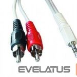 Kabelis Gembird  CABLE AUDIO 3.5MM TO 2RCA 5M/CCA-458-5M 