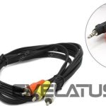 Kabelis Gembird  CABLE AUDIO 3.5MM 4PIN TO 3RCA/AV 2M CCA-4P2R-2M 