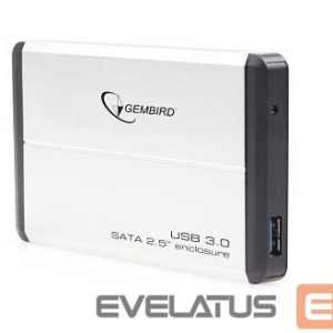 Cietais disks HDD Gembird  HDD CASE EXT. USB3 2.5"/SILVER EE2-U3S-2-S 
