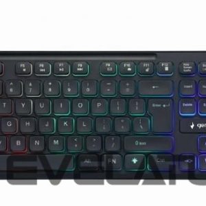 Datora tastatūra Gembird  KEYBOARD MULTIMEDIA USB ENG/BLACK KB-UML-02 