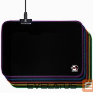 Datora pele Gembird  MOUSE PAD GAMING LED MEDIUM/MP-GAMELED-M 