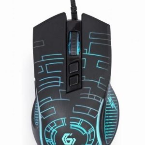 Datora pele Gembird  MOUSE USB OPTICAL GAMING/BLACK MUSG-RGB-01 