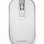 Datora pele Gembird  MOUSE USB OPTICAL WRL WHITE/SILVER MUSW-4B-06-WS 
