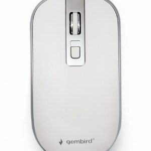 Datora pele Gembird  MOUSE USB OPTICAL WRL WHITE/SILVER MUSW-4B-06-WS 