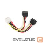 Parveidotājs Gembird  CABLE POWER SATA X2 30CM/CC-SATA-PSY-0.3M 