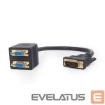 Monitoru piederums Gembird  CABLE SPLITTER DVI TO DUAL VGA/A-DVI-2VGA-01 