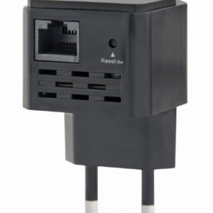 Nevadāms centrmezgls Gembird  WRL REPEATER 300MBPS/BLACK WNP-RP300-03-BK 