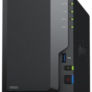 Serveri Synology  NAS STORAGE TOWER 2BAY/NO HDD USB3.2 DS223 